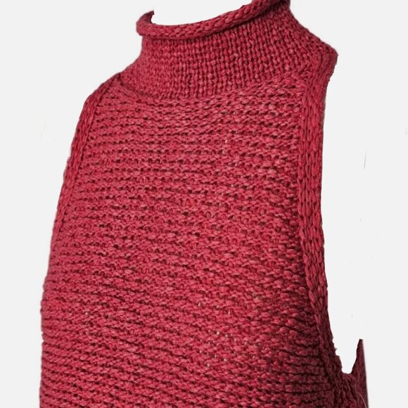 Brand New Pilcro Rolled Mock-Neck Sweater Tank - Picture 7 of 15